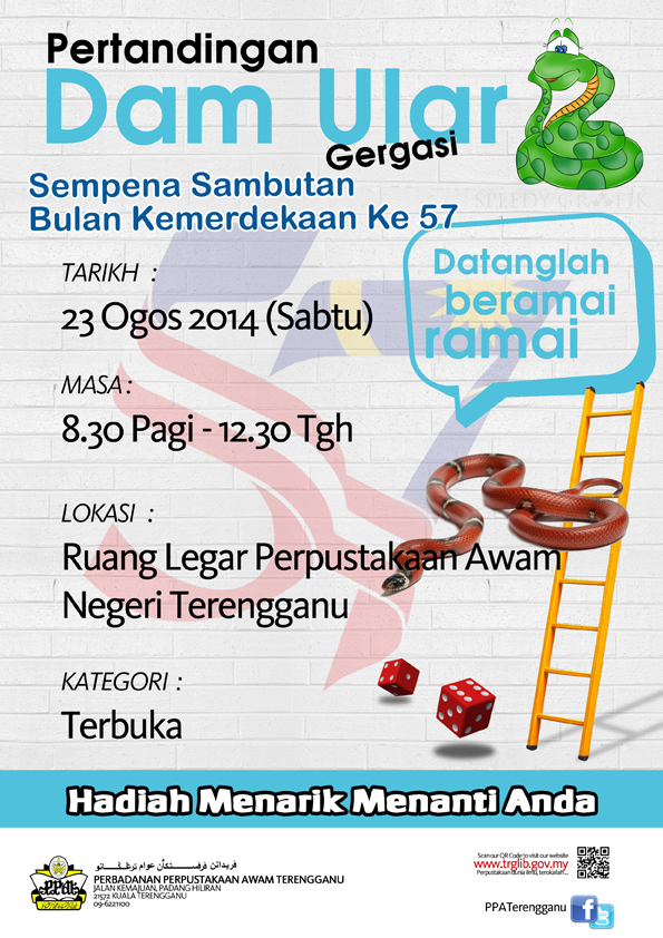 poster dam ular Gergasi 2014 WEB